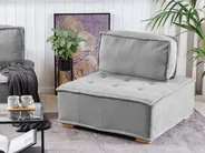 1-Seat Section TIBRO Fabric Grey_810926