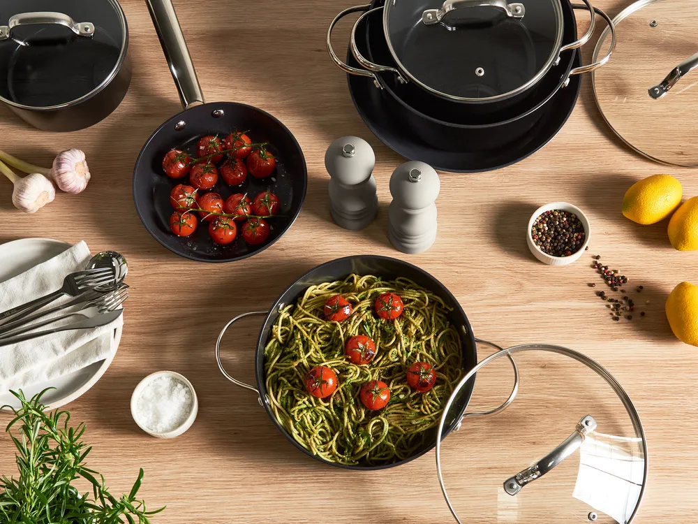 10 Piece Cookware Set ELITE PRO Black_977277