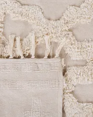 Matto SULUOVA Beige 140 x 200 cm Puuvilla_817676