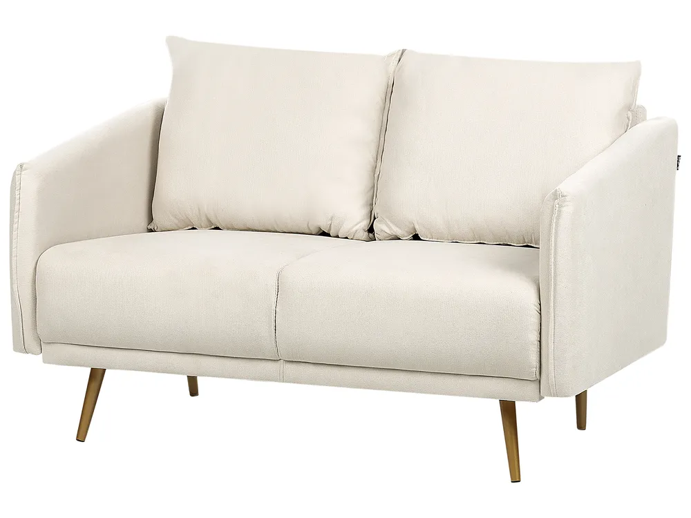 Sohva 2-istuttava MAURA Kangas Vaaleanbeige_892225