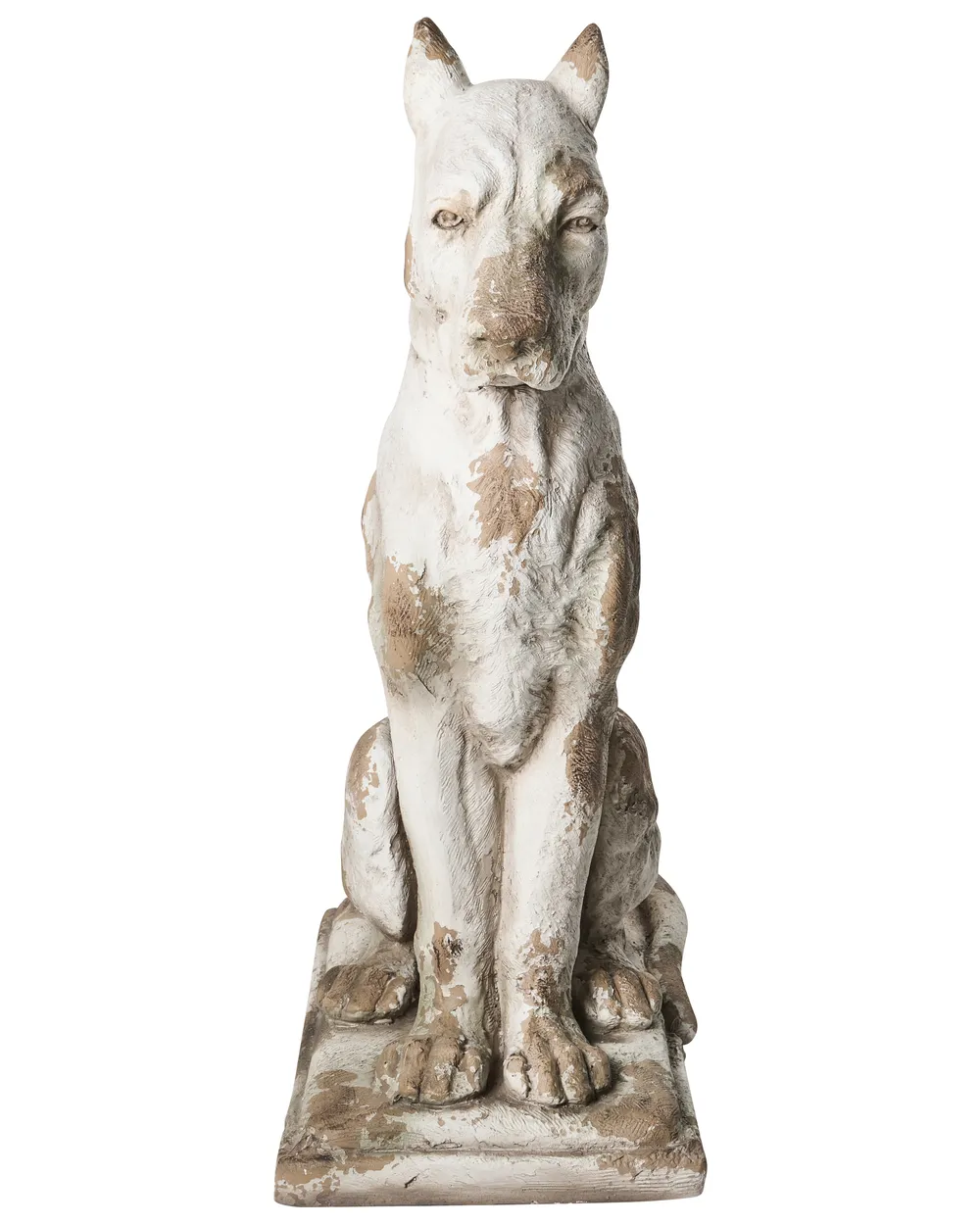 Trädgårdsstaty CAPALBIO Hund Beige_1054975