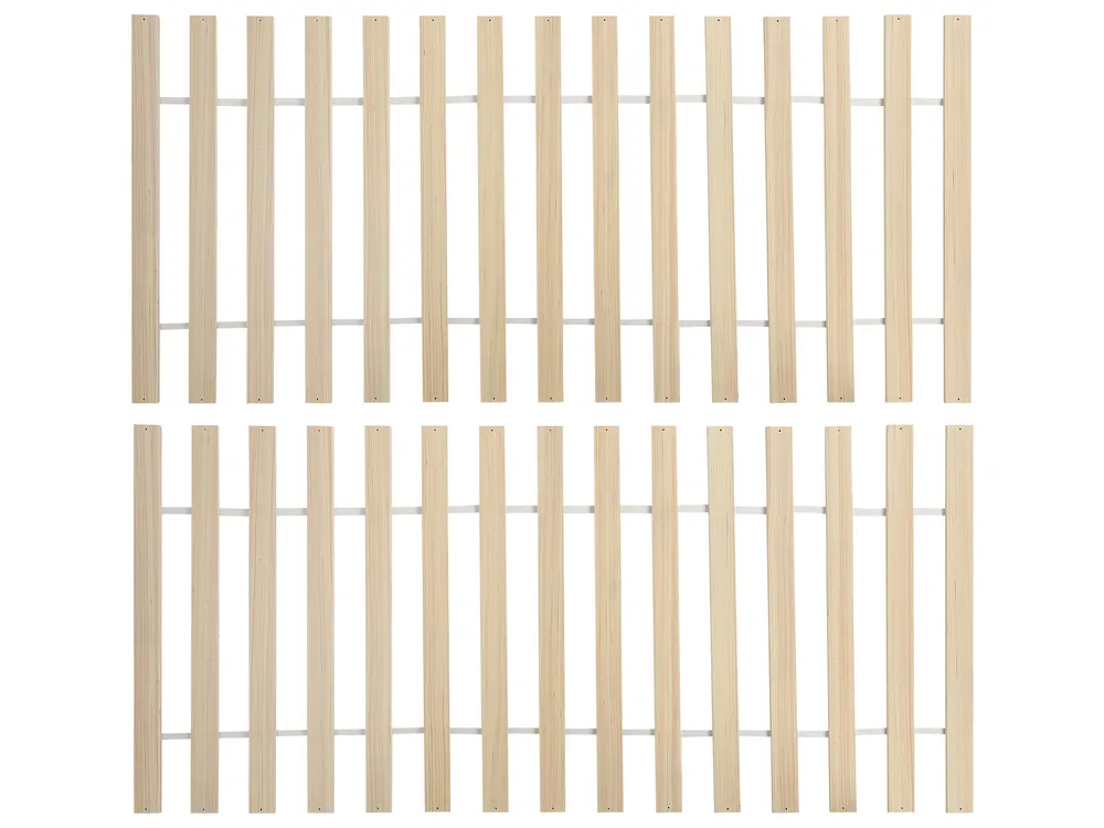 Säng med 4 lådor OLENDON Furu Vit 180 x 200 cm_956312