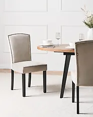 Ruokatuolisetti 2 kpl PISECO Sametti Harmaa_1172163