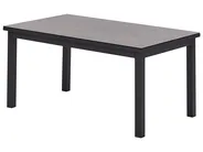 Garden Corner Sofa with Table 5 Seater MESSINA Metal Green Left Hand_929486