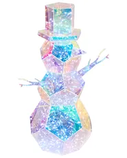 Christmas Decoration LED ARCTICA 43 cm Snowman Multicolour_950251