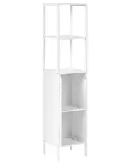 Shelving Unit OWASSO Bamboo White_1031690