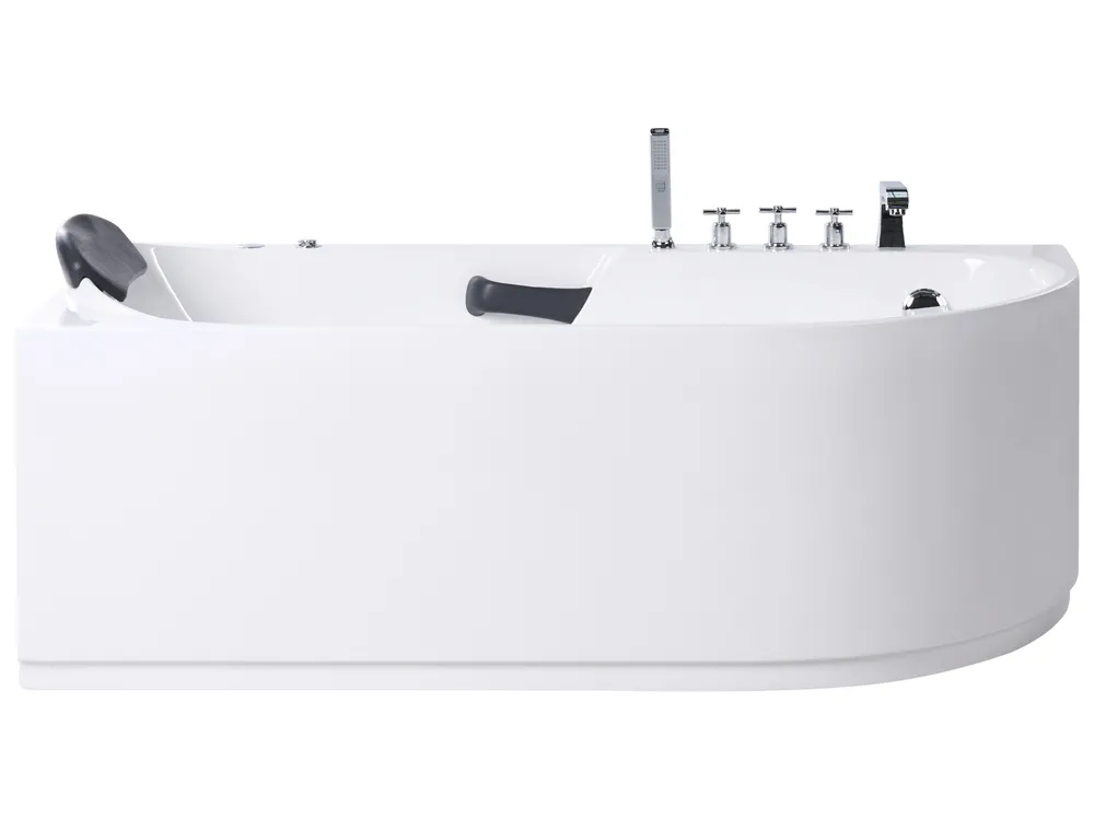 Massagebadkar SAYULA 1700 x 800 mm Vit Högervänd_1029489