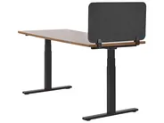 Desk Screen WALLY 72 x 40 cm Dark Grey_800899
