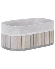 Set med 5 korgar TALPE Bambu Grå_849968