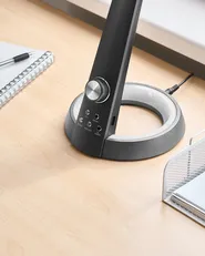 LED-skrivbordslampa CANOPUS med USB-port Svart_1018932