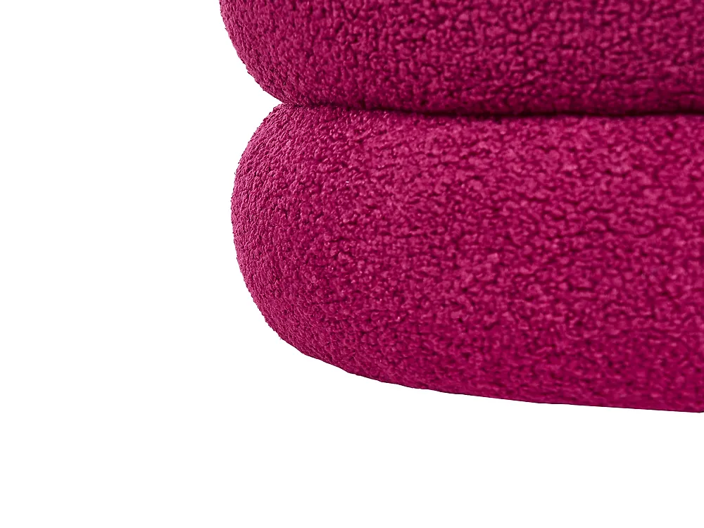 Pouffe SUMPTER Boucle Burgundy_1176527
