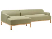 Hörnsoffa 3-sits SOSJO Olivgrön Högervänd_941055