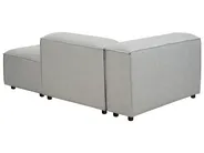 Left-Hand Chaise Longue ARDAL Fabric Light Grey_949427