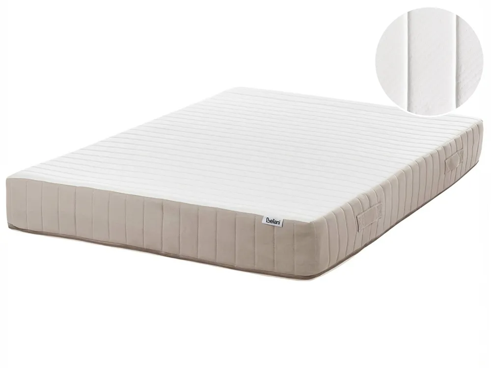 Latex Pocket Spring Mattress LATEX HYBRID 7 PLUS H2/3 Medium 120 x 200 cm (EU Small Double)