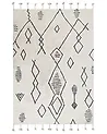 Rug KEBIR Off-White 140 x 200 cm Cotton