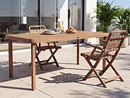 Garden Dining Table RONCELLO 180 cm 90 cm Acacia Wood Brown_1156003