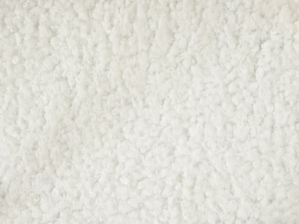 Justerbar säng Bouclé DUKE II 90 x 200 cm Off-White_1026146