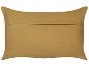 Throw Cushion PULICAT 30 x 50 cm Jute Green Oriental Pattern_848155