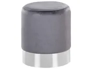 Pouffe BRIGITTE Velvet Grey_779615