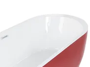 Freestanding Bathtub NEVIS 1600 x 750 mm Red_828374