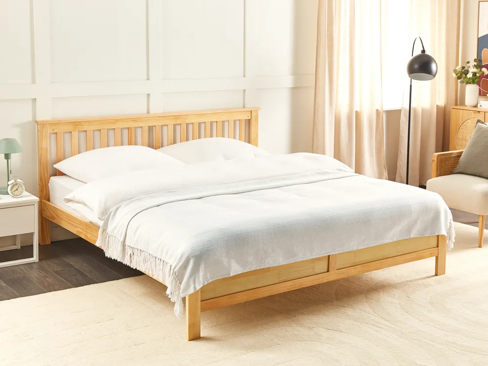 Blanket AMPARA Cotton 150 x 200 cm Off-White