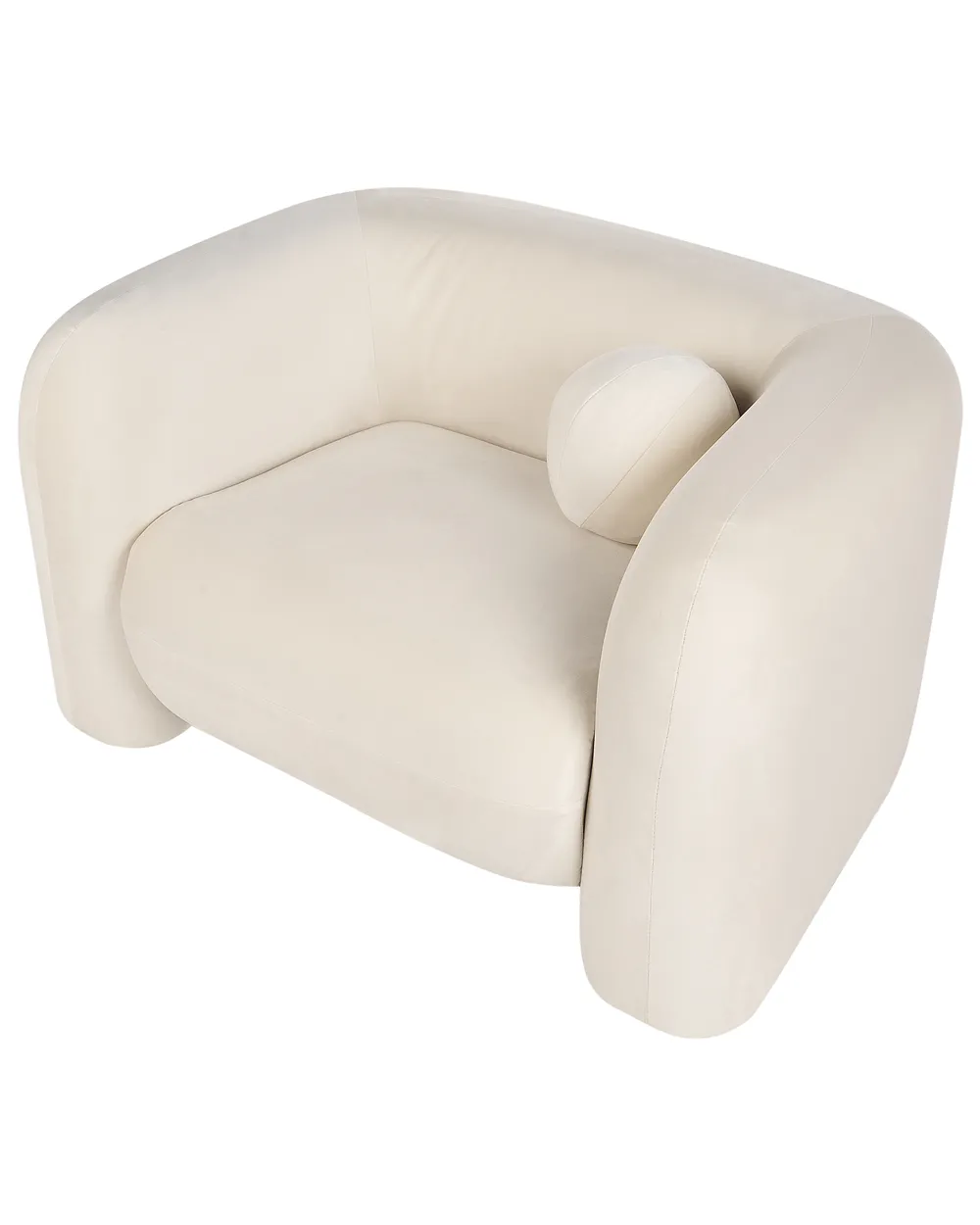 Armchair LEIREN Velvet Off-White_920681