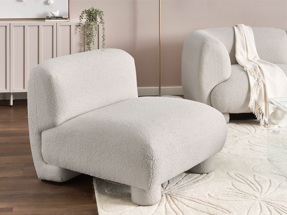 1-seters modul MJALBI Bouclé Off white