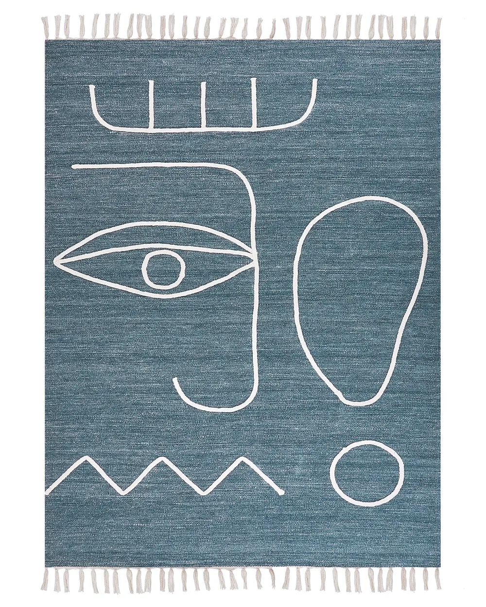 Outdoor Rug YAVU Blue 140 x 200 cm