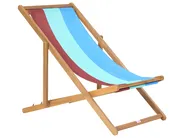Set of 2 Sun Lounger Replacement Fabrics ANZIO/AVELLINO 113 x 44 cm Multicolour_1073706