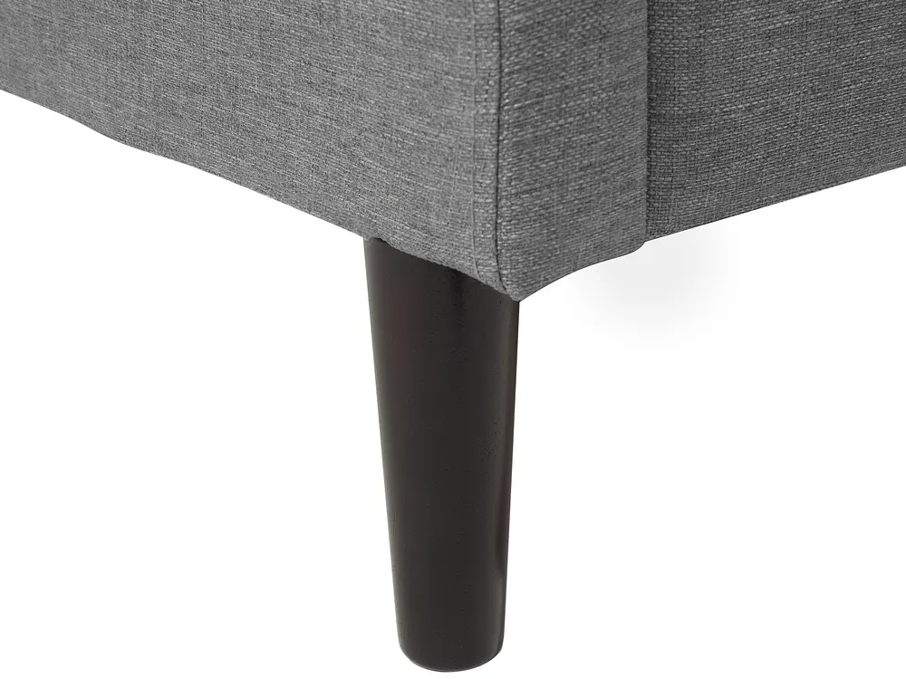 Bed Fabric COLMAR 160 x 200 cm (EU King Size) Grey_676002