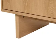 4 Door Sideboard DELORAINE Light Brown_1078151