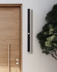 Outdoor LED Wall Light SAVANE with Motion Sensor Black_866479