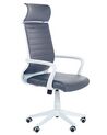 Office Chair LEADER Faux Leather Grey