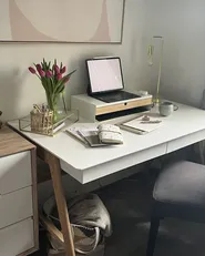 Desk Lamp SAVENA Metal Gold_859570