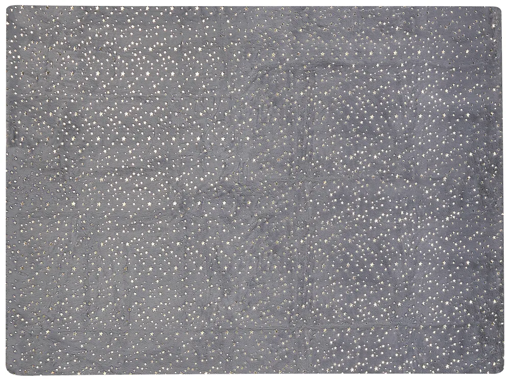 Blanket ALAZEYA 130 x 180 cm Grey_820213