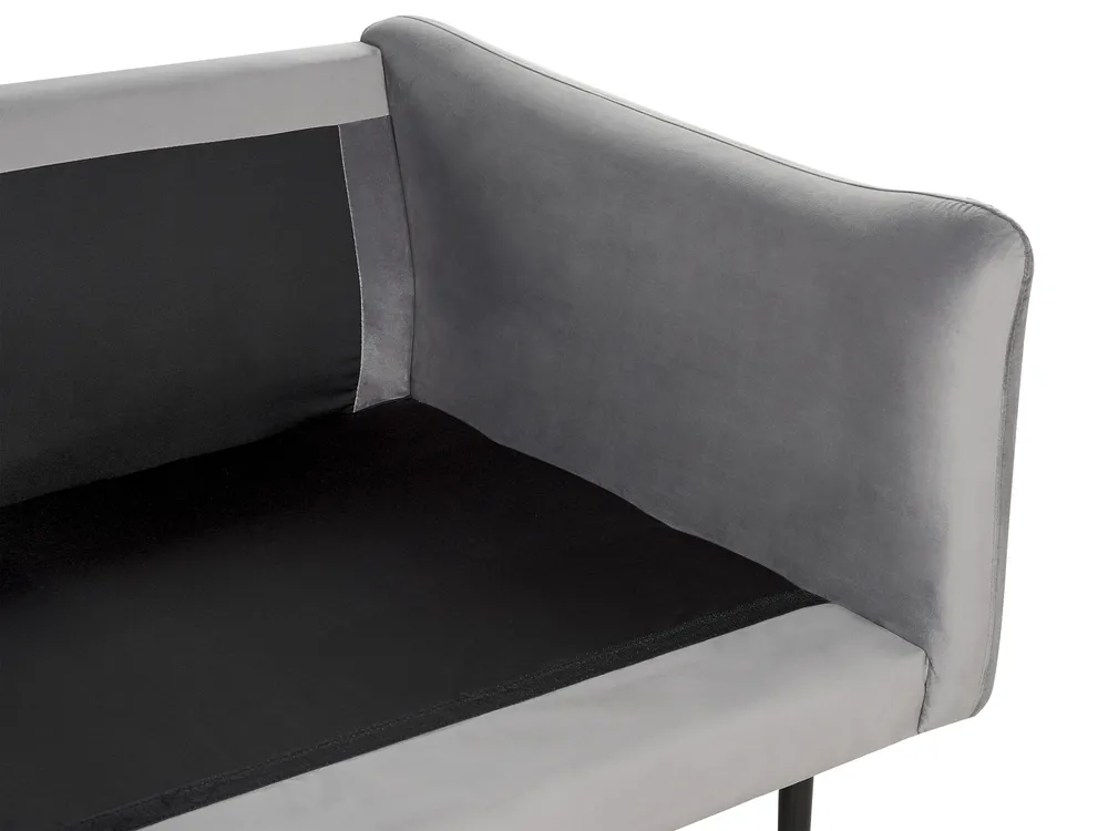 Sofa 3 Seater VINTERBRO Velvet Grey_900542