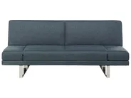 Sofa Bed 2 Seater YORK Fabric Blue_23899