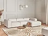 Modulär hörnsoffa 4-sits ARDAL Bouclé Off-White Vänstervänd