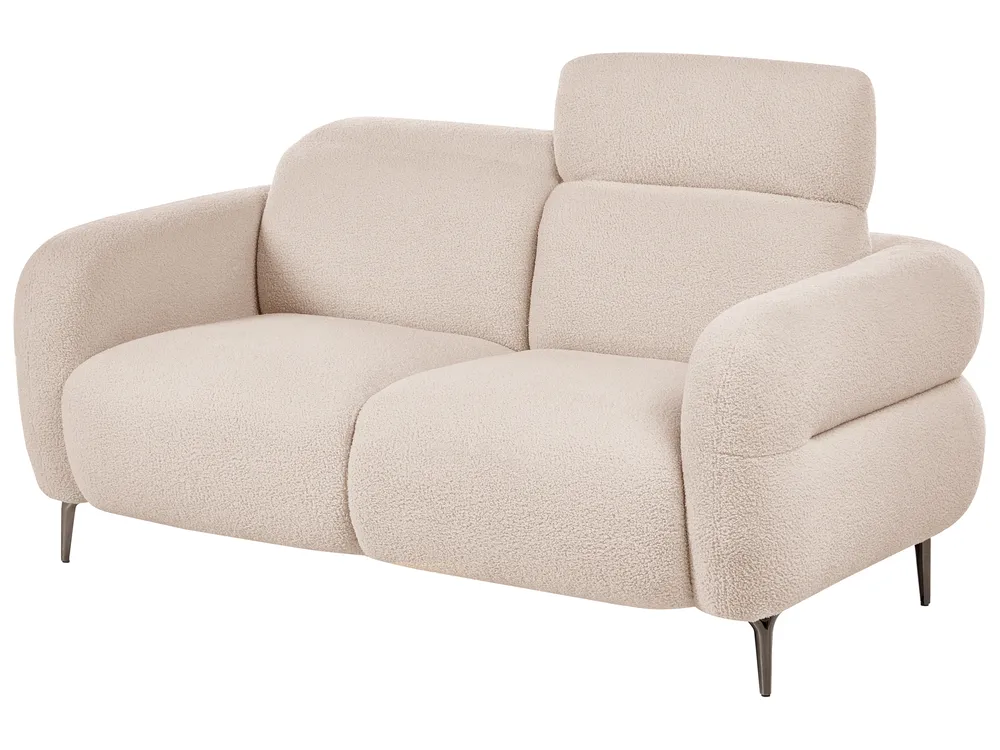 Sofa 2 Seater ARTUNA Boucle Beige_1045370