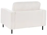 Living Room Set 4 Seater SAVALEN Boucle White_964501