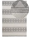 Matta BOZOVA Ljusbeige 160 x 230 cm Ull