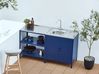 Outdoor Kitchen Island VILAMA Blue