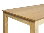 Extending Dining Table MADURA Natural Ash Wood 160/240 cm 90 cm_897139