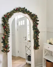 Christmas Garland LED TENALA 270 cm Green_813326