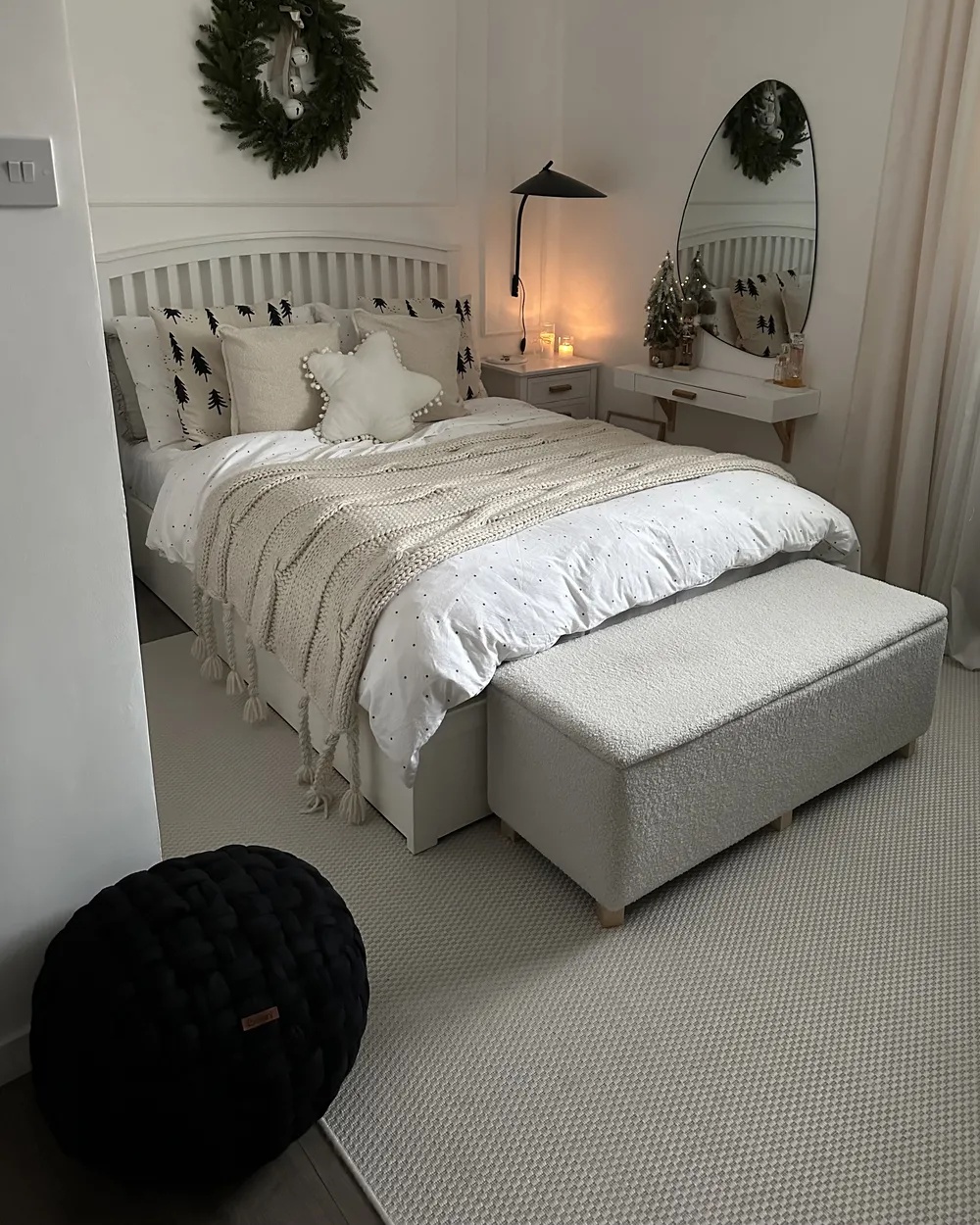 Sittpuff HOPA Sammet Svart_953943