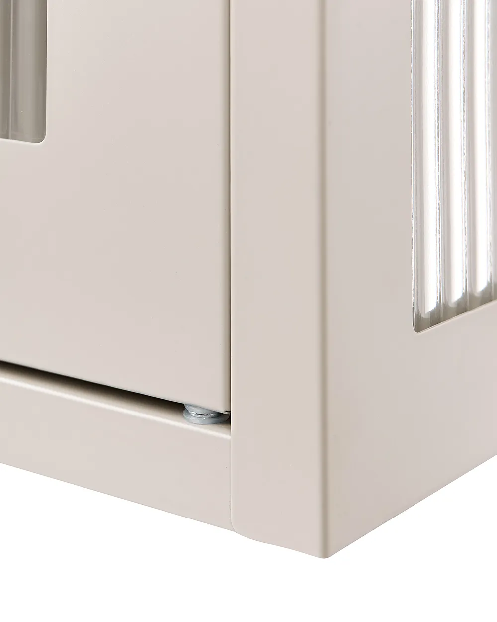 Seinäkaappi HARLYN 60 cm Metalli Beige_1156555