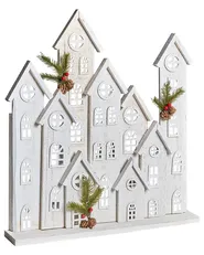 Christmas Decoration LED MAAVESI 53 cm House White_1028289