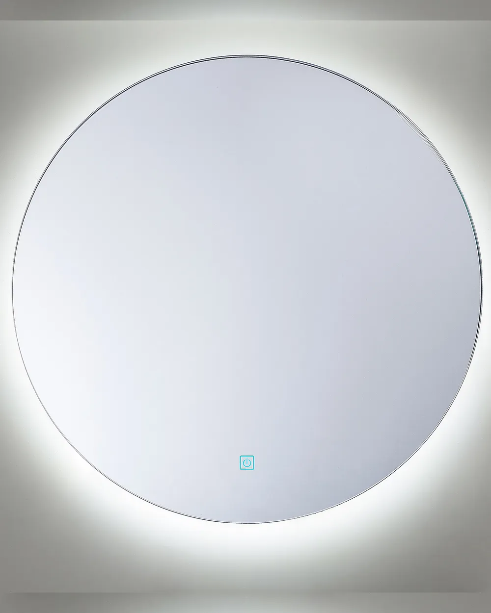 LED Bathroom Mirror CALLAC 60 cm 60 cm Silver_780749