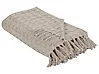 Päiväpeitto BERE Puuvilla 200 x 220 cm Ruskeanharmaa