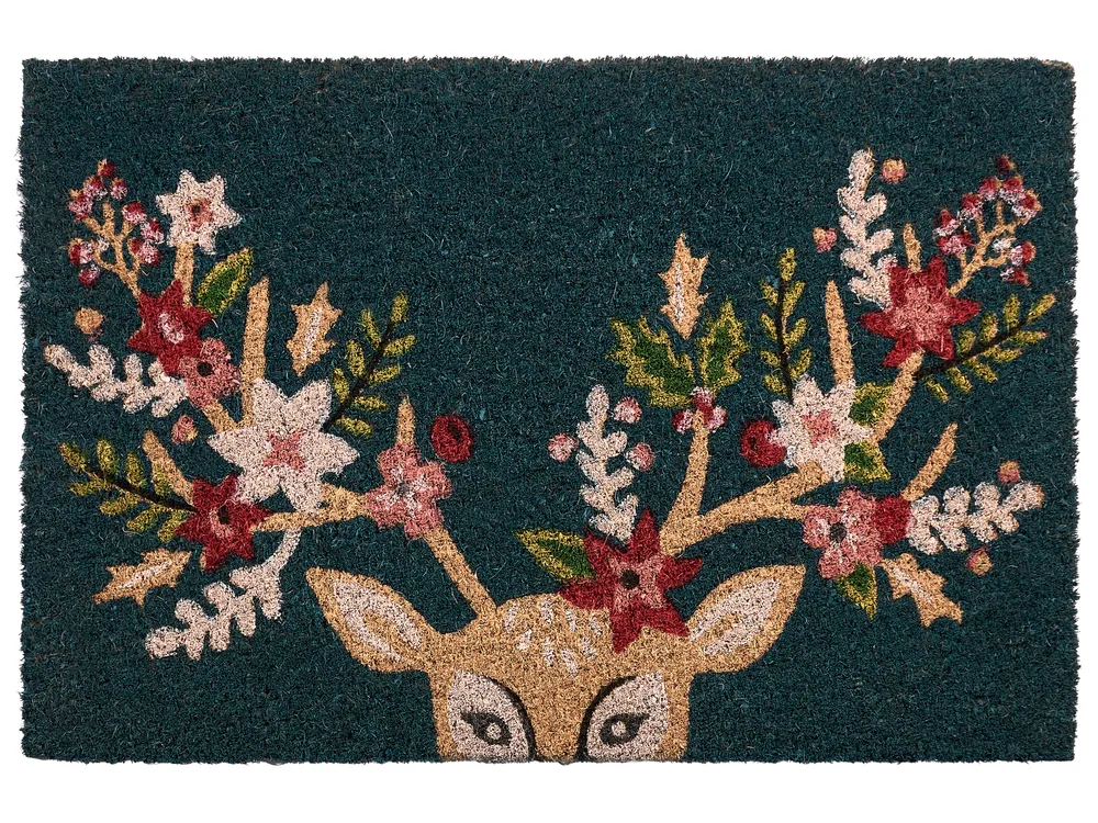 Doormat SAGAY Multicolour 40 x 60 cm Christmas Motif Coir